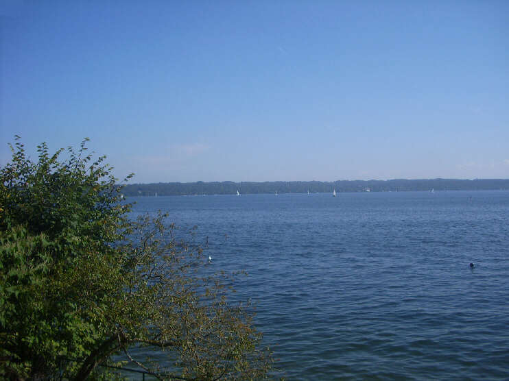 Starnberger See beim Schloßpark Garatshausen (September 2016)