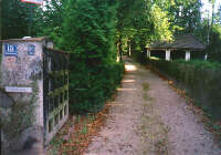 Zufahrt zum Hans Albers-Haus