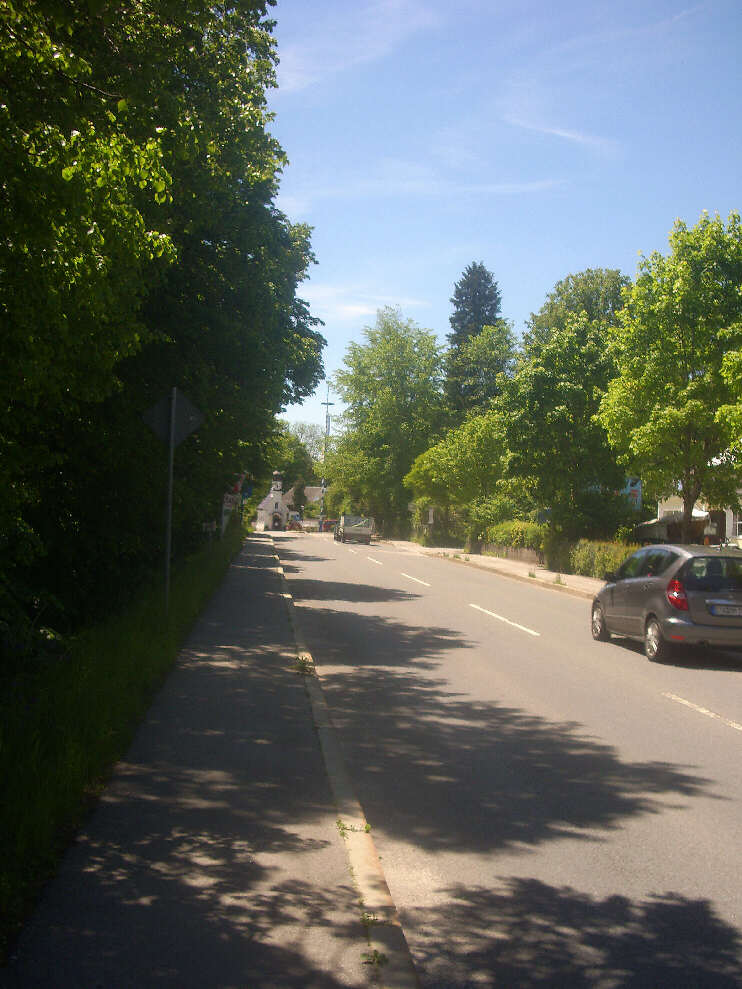 Weylerstraße, Blickrichtung Marienkapelle (Juni 2019)
