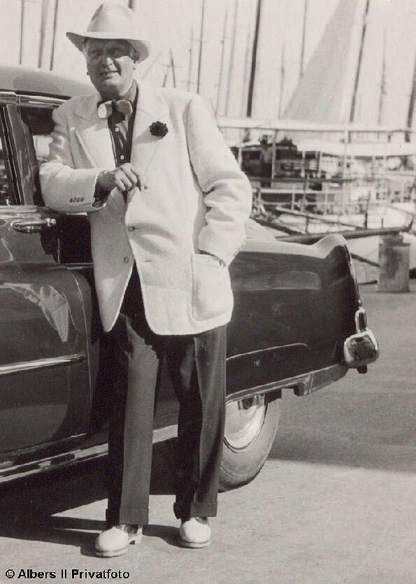 Mit diesem Cadillac lie sich Hans Albers von 1951 bis zu seinem Tod 1960 von seinem Fahrer Paul Schraml chauffieren.