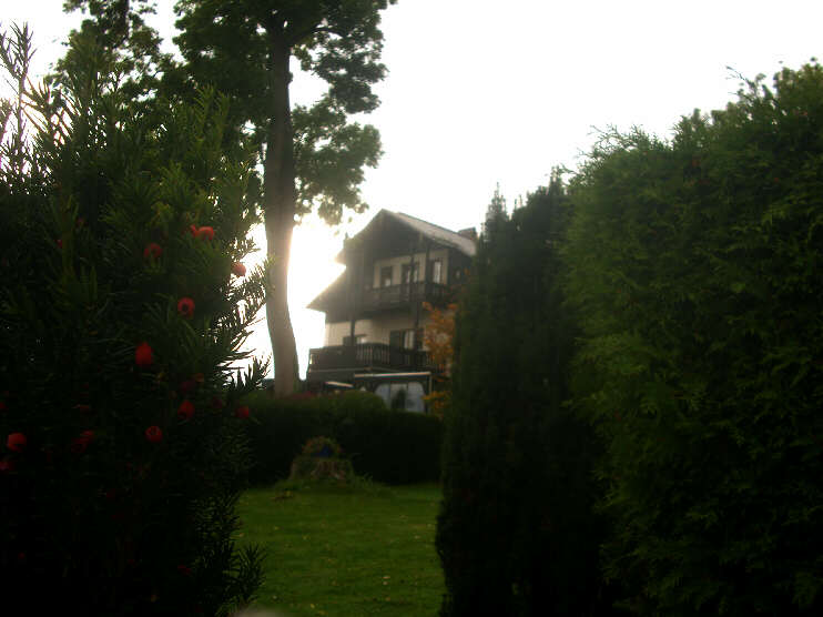 Brahms-Haus, von der Seeseite aus gesehen (Oktober 2020)