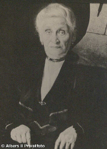 Johanna Dorothea Albers, geb. Rathjen, Mutter von Hans Albers