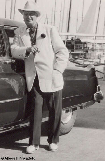Mit diesem Cadillac ließ sich Hans Albers von 1951 bis zu seinem Tod 1960 von seinem Tutzinger Fahrer Paul Schraml chauffieren.
