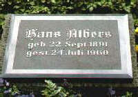 Hans Albers - Letzte Ruhestätte auf dem Ohlsdorfer Friedhof